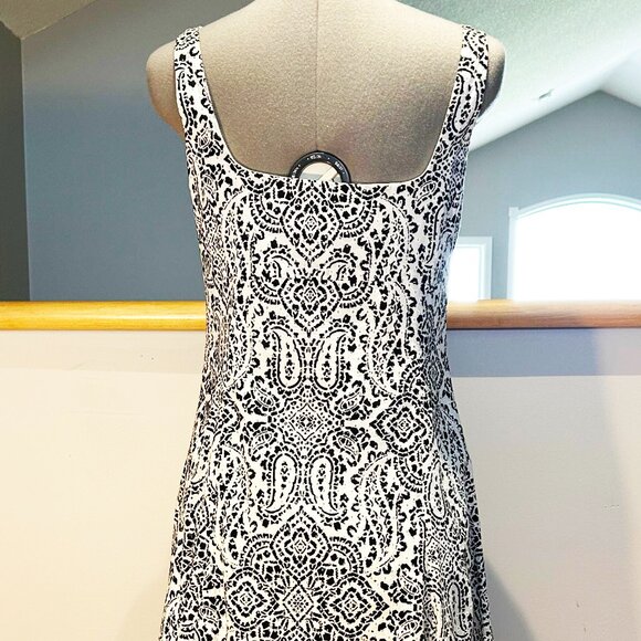Ralph Lauren B&W Broderie Midi Sundress - Picture 3 of 6